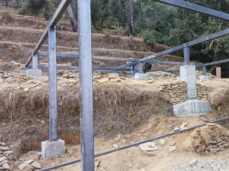 PEB Cottage in Uttarakhand