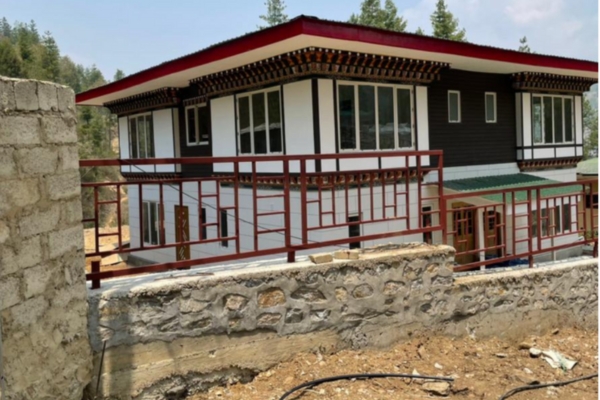 Peb cottage, peb steel structure 