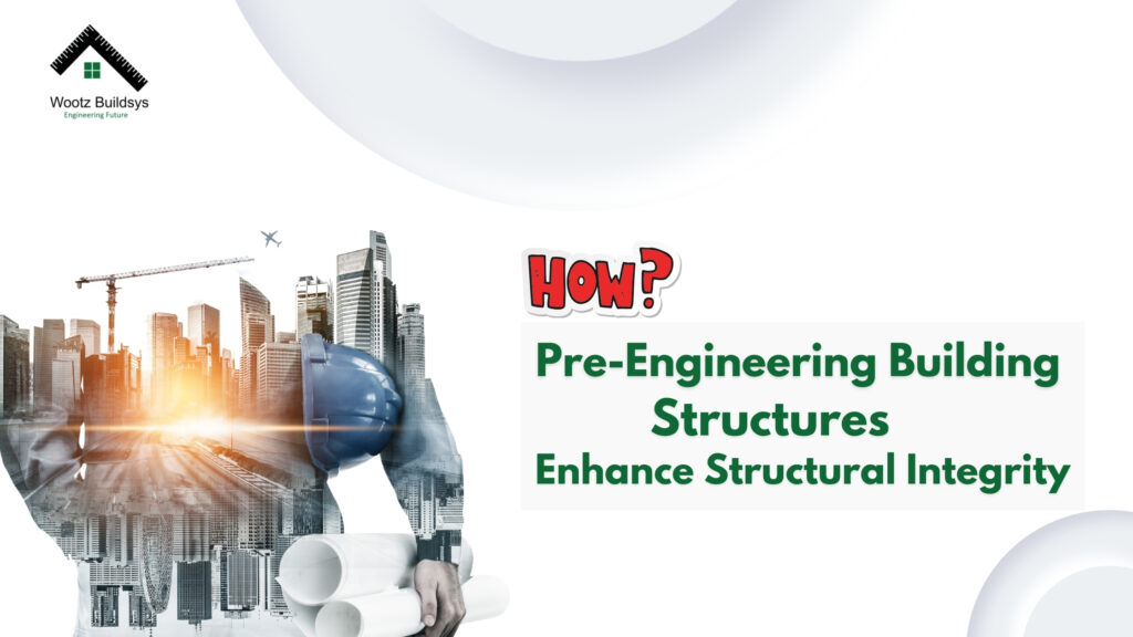 Pre engineering building structure